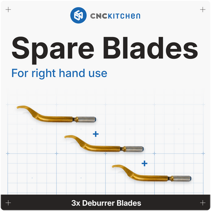 3x Deburrer Blades