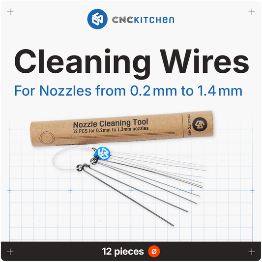 Nozzle Cleaning Wires, 12 PCS