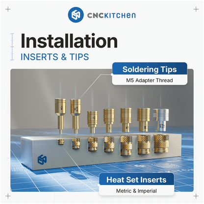 Installation Tips SET compatible with  ERSA tip series 102