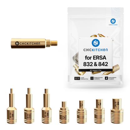 Installation Tips SET compatible with  ERSA tips series 832 & 842
