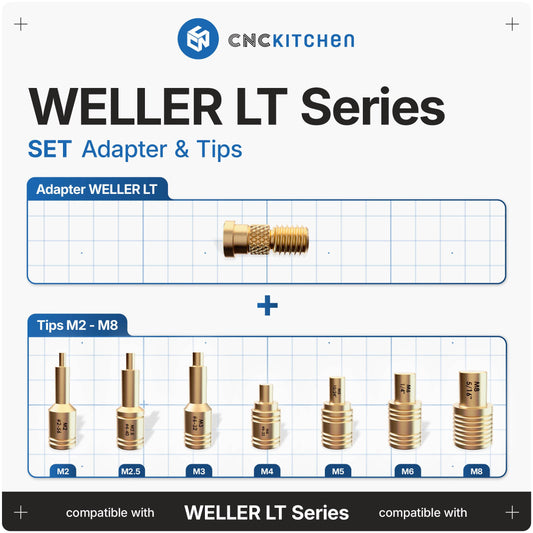 Installation Tips SET compatible with Weller LT