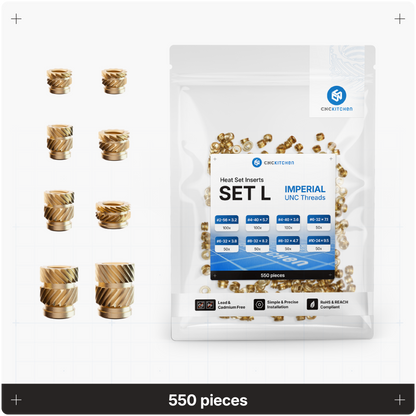 Imperial Heat Set Insert - SET L - 550 pieces